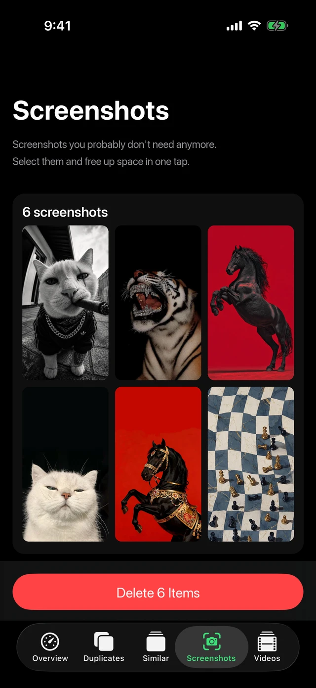 MacZentra on iPhone listing screenshots to review